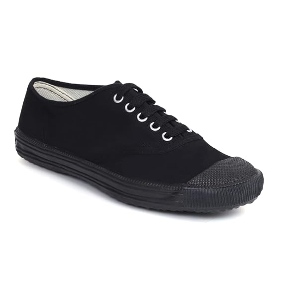 School Shoes Black Tennis
